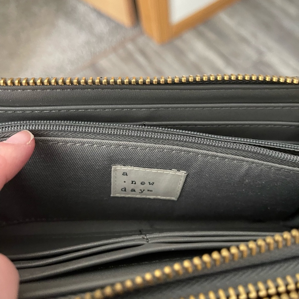 A New Day Gray wallet